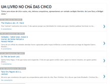 Tablet Screenshot of livronochadascinco.com.br